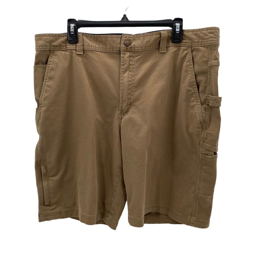 Columbia Tan Regular Fit Cargo Shorts Men's Size 38